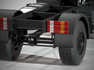 mercedes benz unimog u500 3D Model