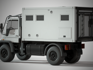 motorhome mb unimog u500 3Dモデル