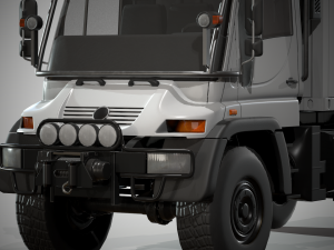 motorhome mb unimog u500 3Dモデル