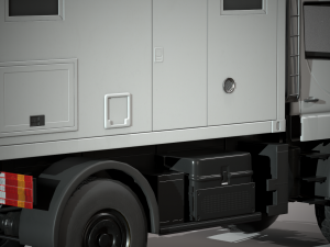 motorhome mb unimog u500 3Dモデル