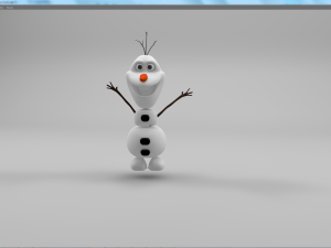 olaf 3D 模型