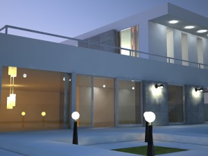 modern house 3D Model