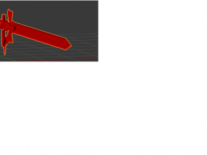 elucidator sword 3D मॉडल