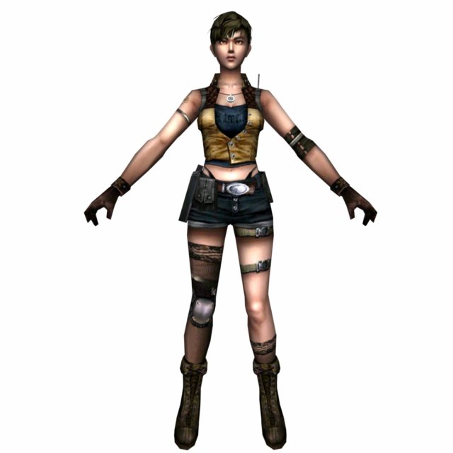 r2 army soldier girl 3D-Modell .c4d .max .obj .3ds .fbx .stl .blend 