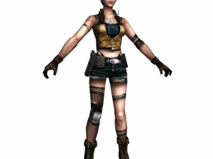 r2 army soldier girl 3D-Modell