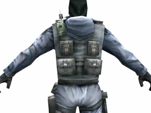 r3 gas mask army soldier Model 3D