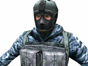 r5 face mask army soldier 3D Model