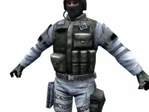 masque facial r6 soldat de l'arm&eacute;e Modèle 3D