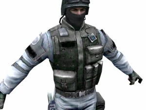 r6 face mask army soldier 3D Model