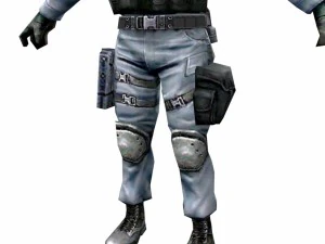 r6 face mask army soldier 3D Model