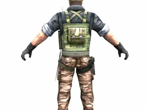r7 army soldier 3D Model