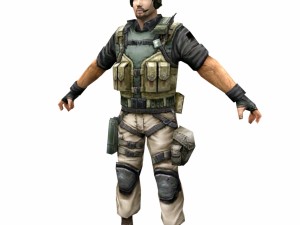 r8 army soldier 3D Модель