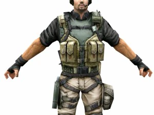 r8 army soldier 3D Model