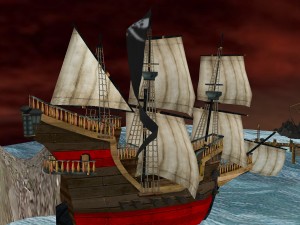 pirate shipyard environment Modelo 3D