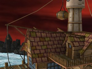 pirate shipyard environment Modelo 3D