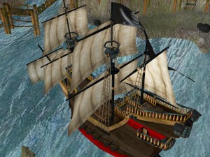 pirate shipyard environment Modelo 3D