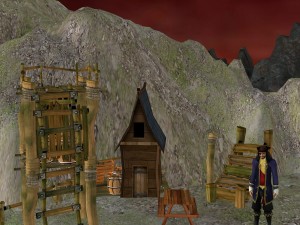 pirate shipyard environment Modelo 3D