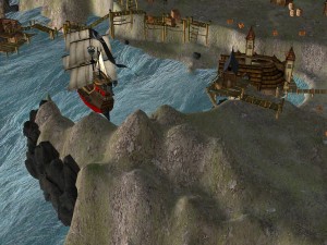 pirate shipyard environment Modelo 3D