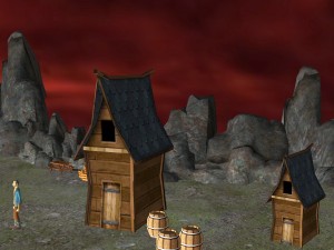 pirate shipyard environment Modelo 3D
