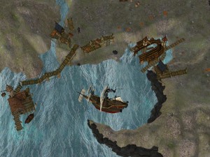 pirate shipyard environment Modelo 3D