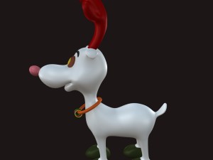 cartoon deer toy 3D Model