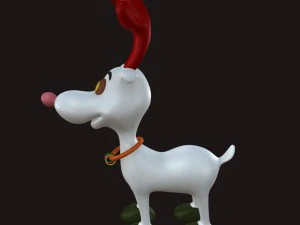 cartoon deer toy 3D Model