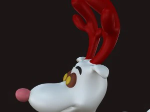 cartoon deer toy 3D Model