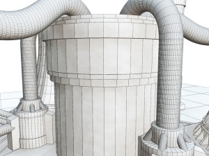 nuclear powerplant 3D Model