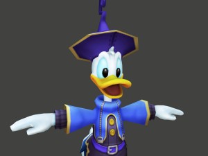 donald duck cartoon Modello 3D