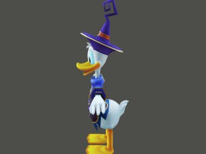 donald duck cartoon Modello 3D