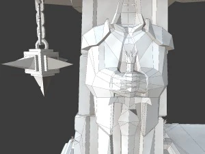 entry gate of hell 3D Model