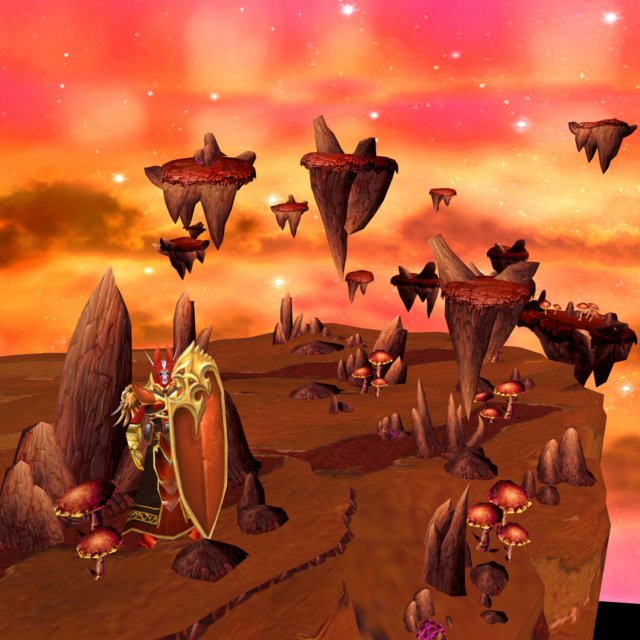 alien sky valley Modelo 3D .c4d .max .obj .3ds .fbx .stl .blend 