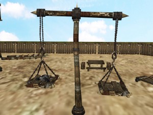 medieval village props set collection 3D Model