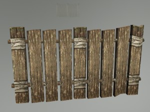 medieval village props set collection 3D Model