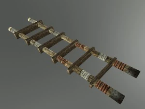 medieval village props set collection 3D Model