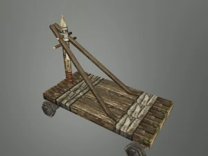 medieval village props set collection 3D Model