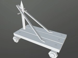 medieval village props set collection 3D Model