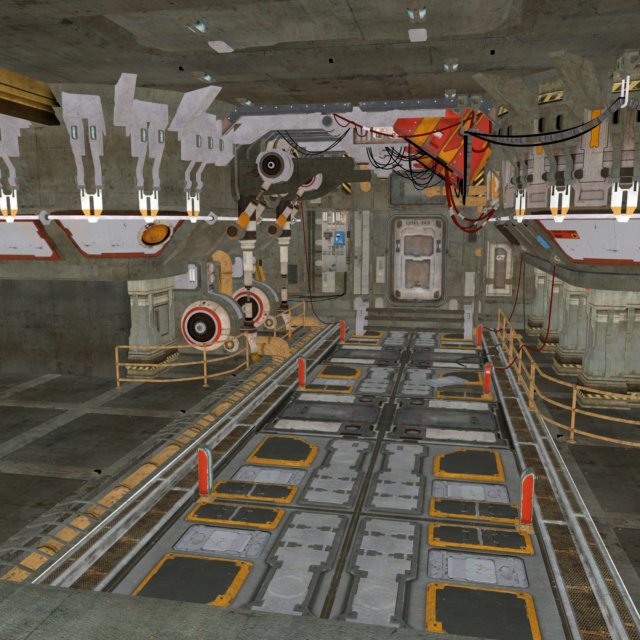nuclear reactor interior 3D 模型 .c4d .max .obj .3ds .fbx .stl .blend 