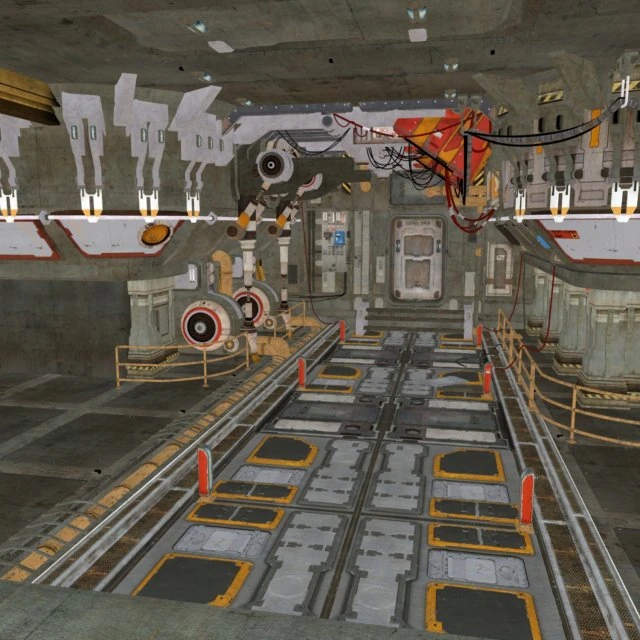 nuclear reactor interior 3D Model .c4d .max .obj .3ds .fbx .stl .blend
