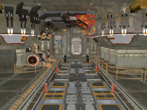 nuclear reactor interior 3D 模型