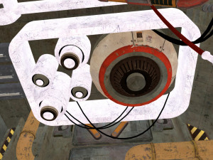 nuclear reactor interior 3D 模型