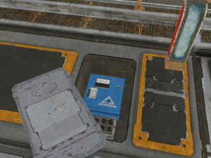 nuclear reactor interior 3D 模型