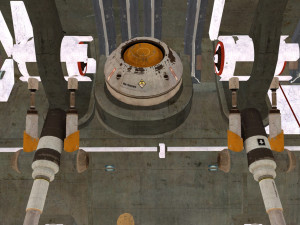 nuclear reactor interior 3D 模型