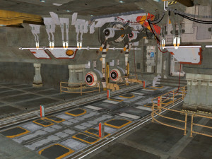 nuclear reactor interior 3D 模型