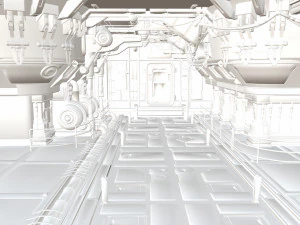 nuclear reactor interior 3D Model