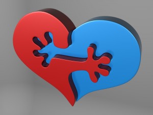3d printable heart Model do druku 3D