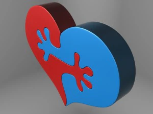 3d printable heart 3D Print Model
