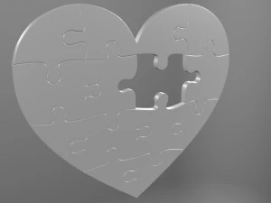 серце для 3d друку 3D Принт Модель