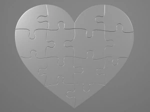 heart 3d printable 3D Print Model
