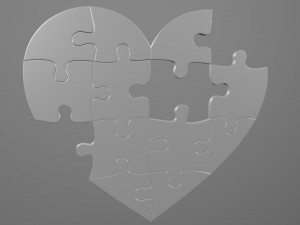 heart 3d printable Model do druku 3D